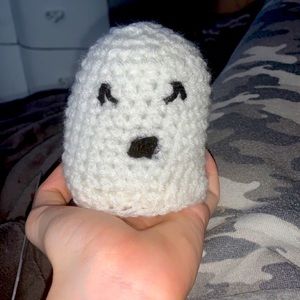Crocheted ghost
